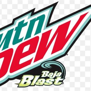 Limited edition mountain dew baja blast 12ct